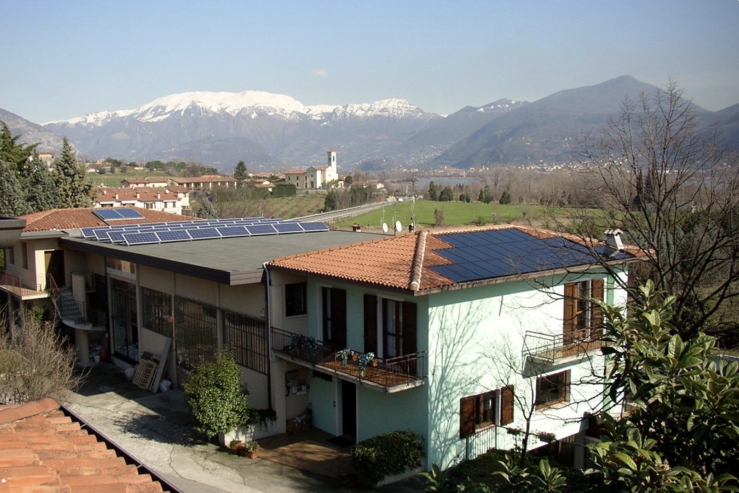 Impianto fotovoltaico Val Camonica